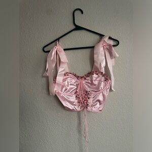 Pink Whimsical Bodice